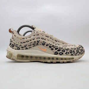 Nike AirMax 97 Women's Size 9.5 Leopard Print Athletic Sneakers CW5595-001